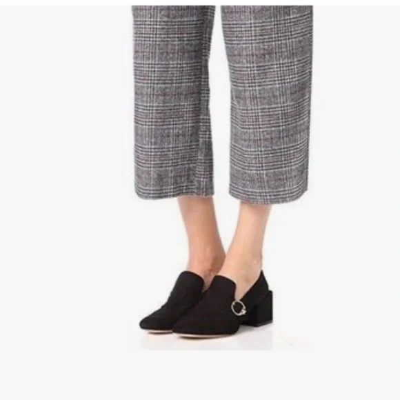 NIB Tory Burch Asymmetrical Block Heel Loafer - size 5 - Picture 5 of 12